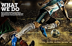 網站制作之創意類頁面設計